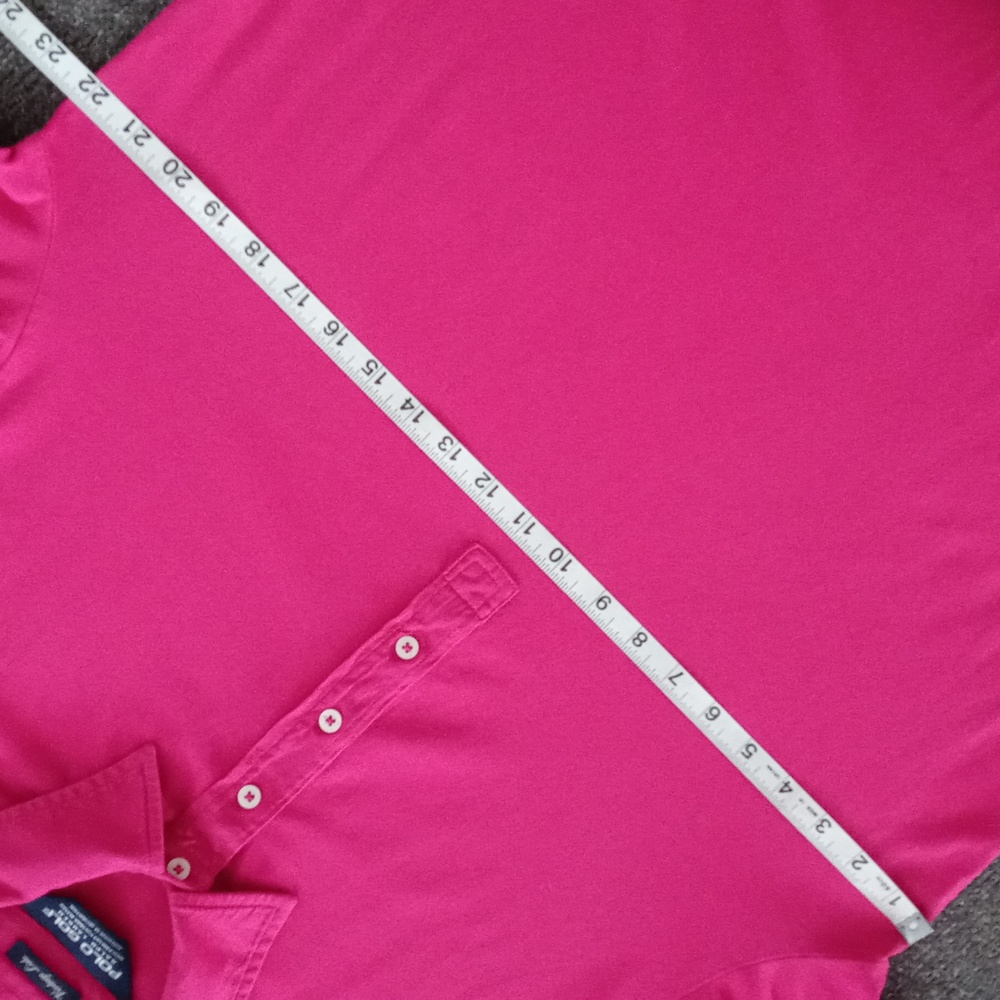 💓VTG Polo Golf💓 - Fuchsia "Vintage Isle" S/S Polo - Picture 12 of 13